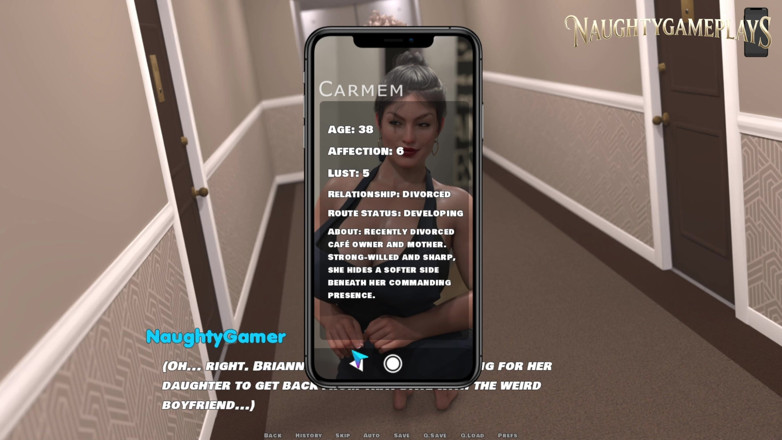Naughty gameplays: Dan Games'in Orta Yaşlı Seksi Kadın Takıntısı (bölüm 10) - Koca Karısını Başka...
