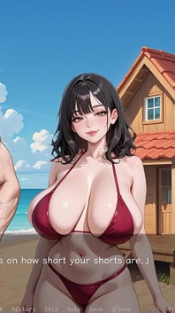 Une fille sexy se fait baiser par une grosse bite blanche - Ntr’d par mon ami n ° 9 - jeu porno ai