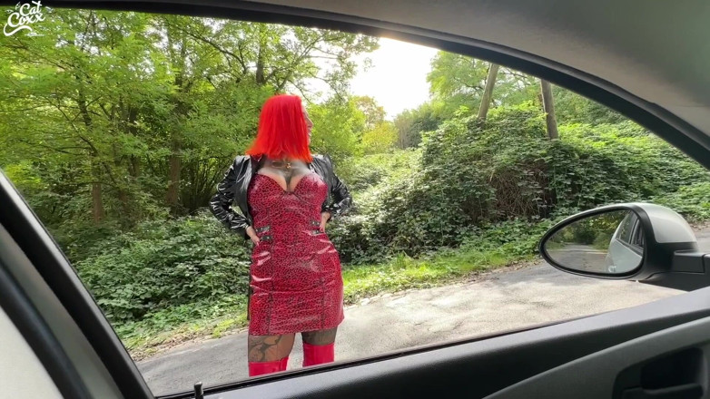 CatCoxx: Perverse straatplek! Puss in Boots Trut Neukt Zonder Rubber