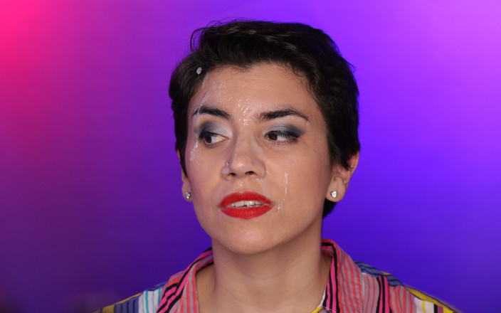 TheArtOfCum: カラフルフェイシャル