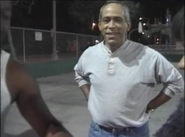 Outdoor pervs: Ebony Teen Passed Around with the Homies