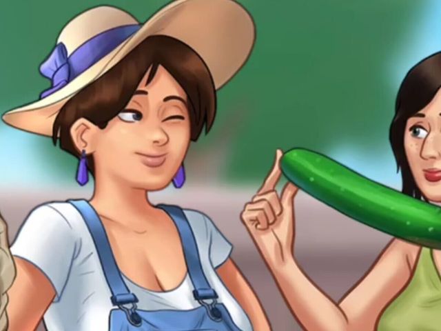 Summertime Saga #58 - She Wants That Huge Cock Inside Her Tight Pussy (Lana Game plays)