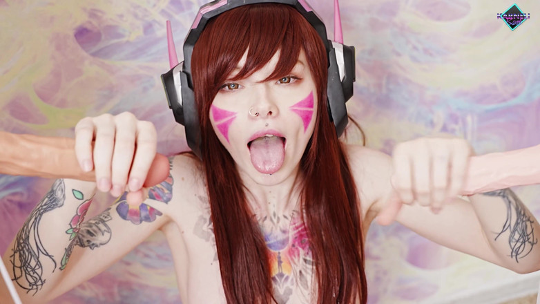 Karneli Bandi: Bukkake for D.VA. Karneli Bandi