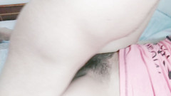 CUTE_FLOWER: Ragazzo sborra rapidamente sulla figa pelosa