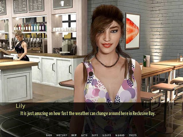 Reclusive Bay: Coffee time with cute girl, ep. 11 (Dirty GamesXxX)