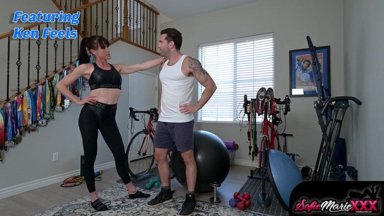 Yummy Girl: Naughty MILF Sofie Marie Invites Her New Trainer for Hardcore...