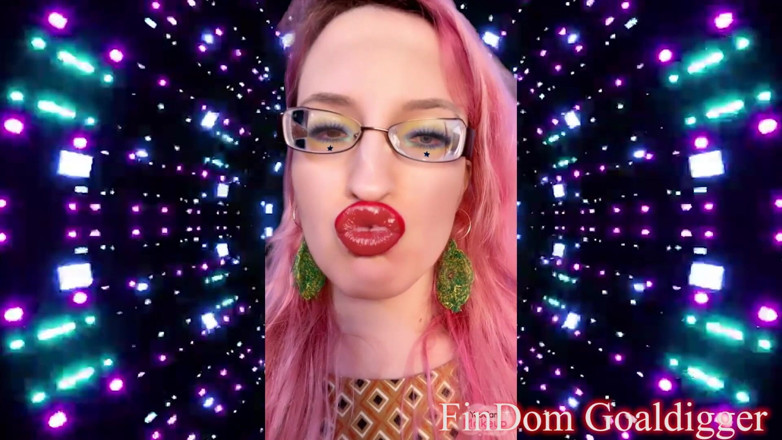 FinDom Goaldigger: Trasformazione in paypig con gli occhi magici