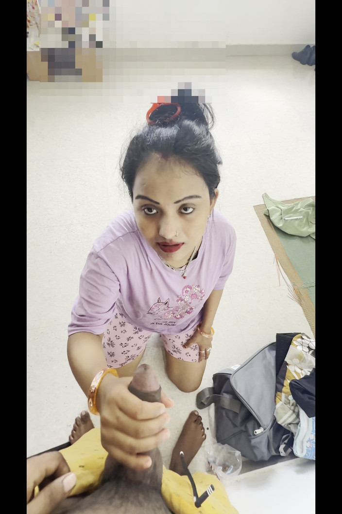 Nisha spa girls: Chica chupando polla ko muyu principal Lund Dediya querida chica