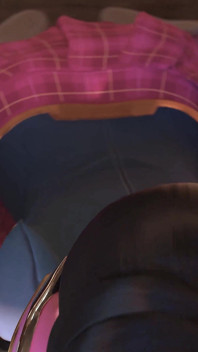 Overwatch D.va Bad girl Academy - Ruins test, prende il cazzo del mentore nel culo in profondità
