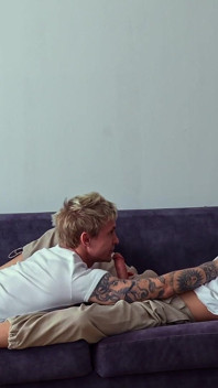 I Invited a Porn Actor to Dinner, Gave Him a Deep Blowjob, and Then He Fucked My Smooth Tight Ass Hard