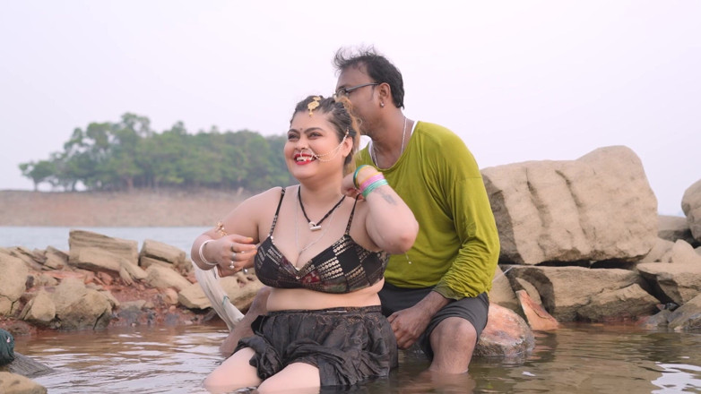JAYESH GUPTA: Village Couple Fun at River