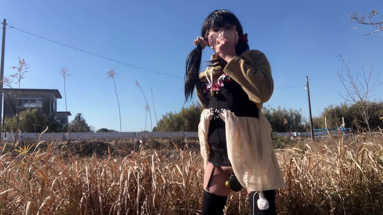 megu2002: Coleção de Exposição ao Xixi e Tuck ao Ar Livre...