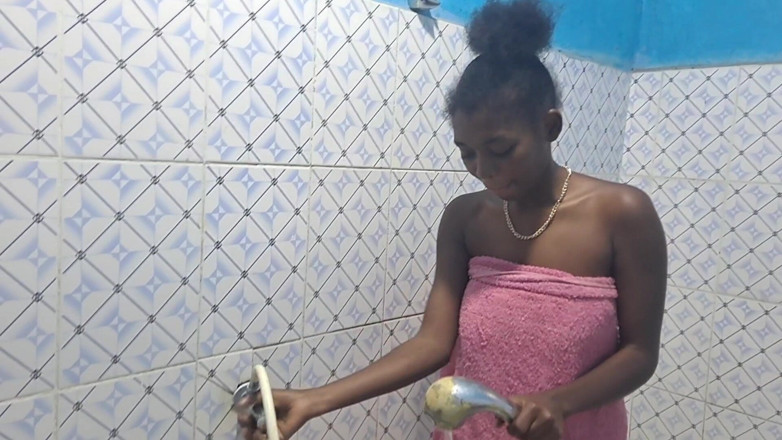 Jocci lena: Solo Small Stepmom Masturbate Her Perfect Pussy in Bathroom