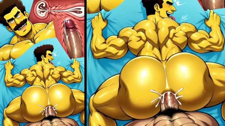 Real narrated fantasy Hentai: Compilação De Sexo Anal Gay Em Um Estilo Desenho Animado...