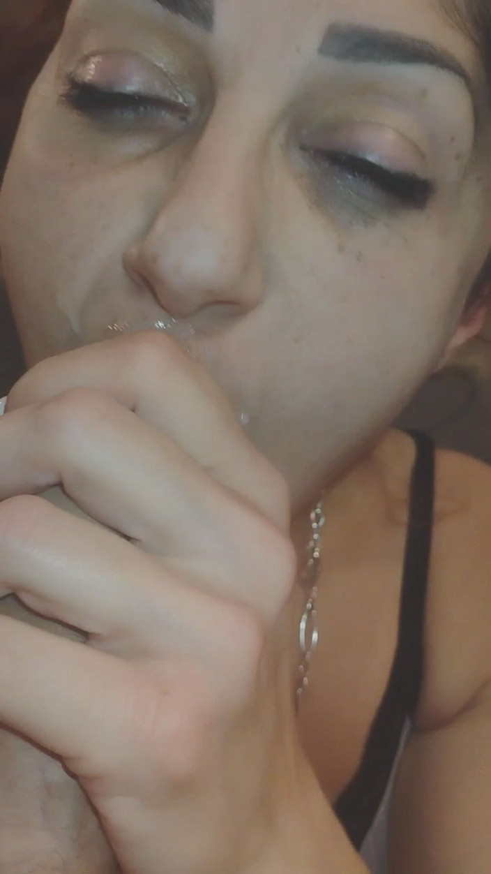 SqueakyOverlap83: Смачний, мінет, повний сперми в рот