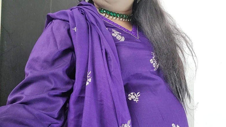 Indiansissychubby: Aspecto De Ropa Morada India