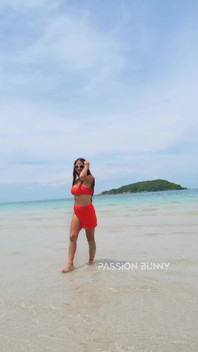 Beauty Bikini and Hot Chill on the Beach