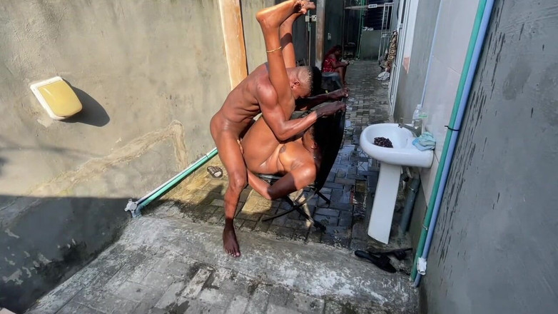 Sex naija 1: Jackson follada y cremosa mezcla de Shuga