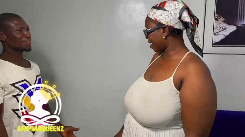 Africankween: Matrigna africana scopata da suo genestro
