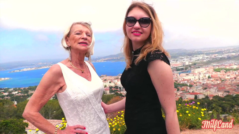 Milf land: Єва, 70-річна дівчина, займається сексом з Ліною, у віці 27 років