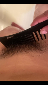 Jadi aku bisa menjalankan sisir melalui itu