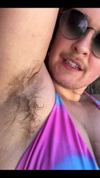Flashing My Hairy Pits at the Beach