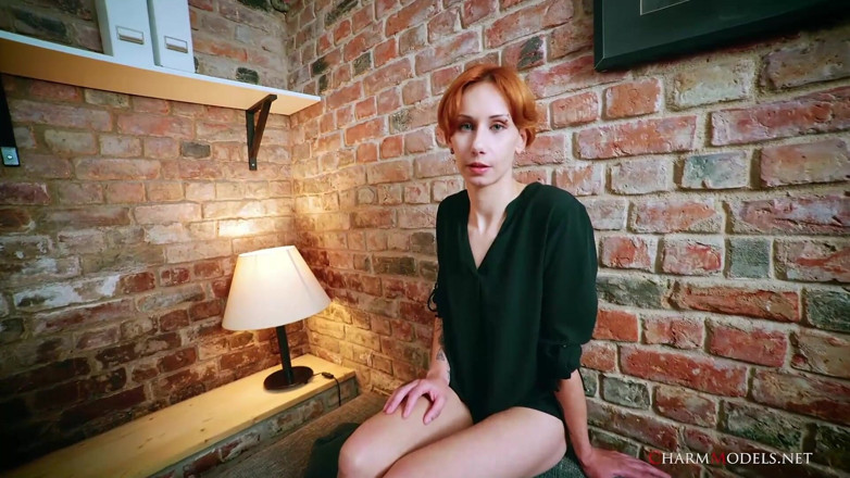 CharmModels: Mary Jane Redhead 30yo Beauty Without Pants but with Big Boots...