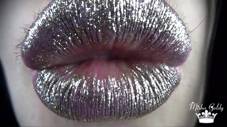 Goddess Misha Goldy: Pop voor mijn grote glanzende lippen: klaarkomen aftellen!