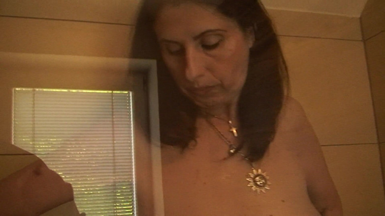 All Those Girlfriends: Close up video of Barbarela masturbating in the shower