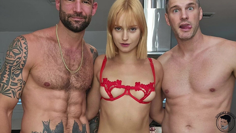 Tommy Wood XXX: Rough Anal Double Penetration Threesome with Dolly Dyson