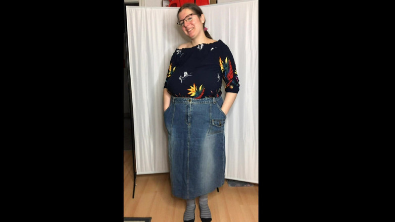 Lena Rose: Nowe spódnice Plus Size [przymierzanie]