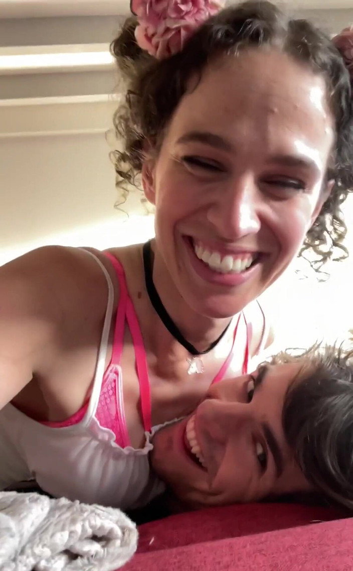 VibeWithMommy: Mój i mój słodki chłopak wygłupiają się, podczas gdy nasi...