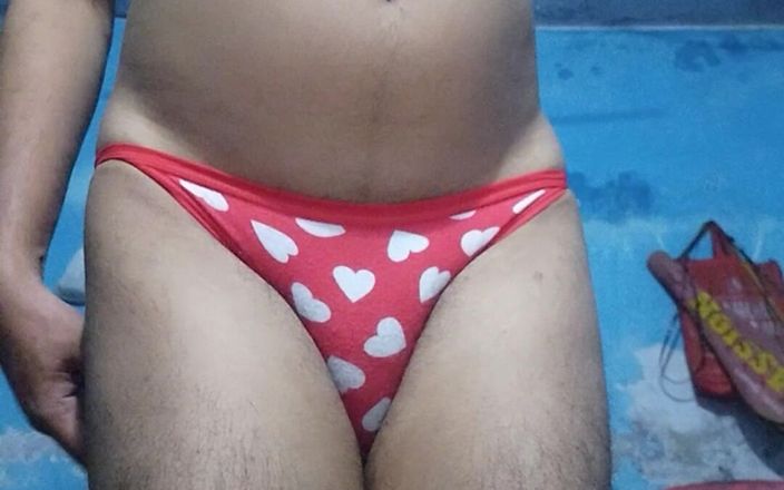 Lustyizlife: 의붓여동생의 브래지어와 팬티를 입고 포경 자지를 따먹는 발정난 인도 십대 펨보이