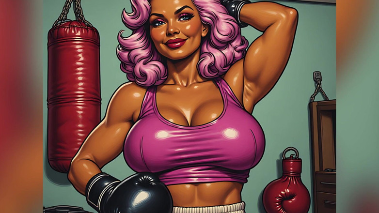 AI Porn: Nie-nagie Fit Babes Art