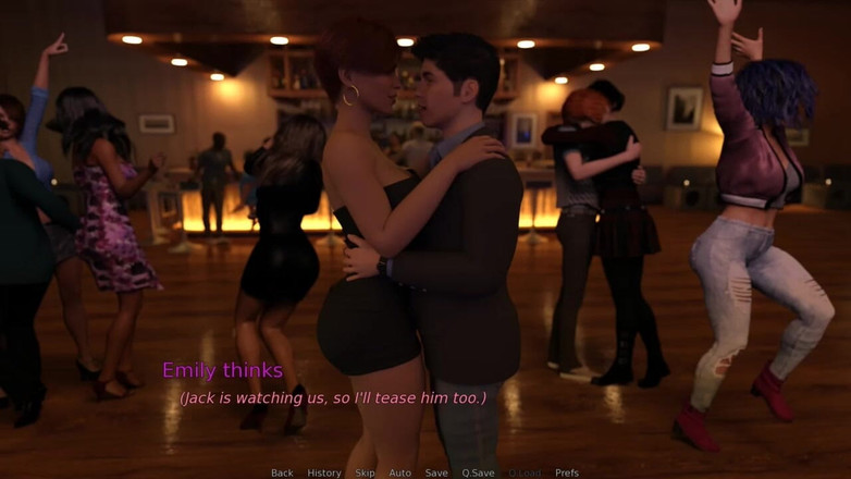 Neon2520: Net getrouwd #03 blondine wrijft haar grote kont over de man...