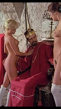 Three Beautiful Young Slave Fuck Hard by Their King