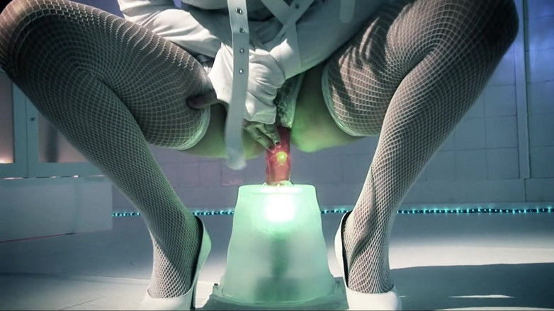 Hot Sex Party: Slut in a straightjacked has hot threesome with two doctors