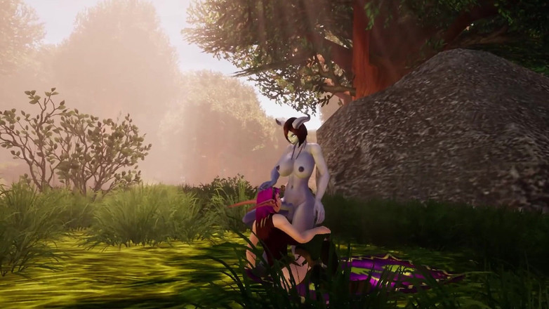 Wraith Futa: Draenei futa dickgirl ngentot sama peri hot - parodi bokep warcraft