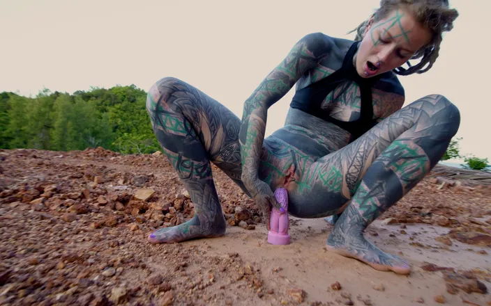 Z-Filmz: Tattoo Teen Anal Masturbation
