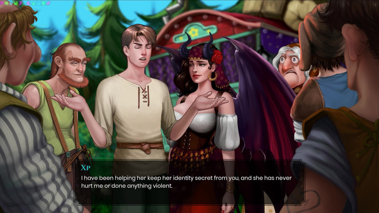 Porny Games: Apa itu Lagenda! Seks dengan Gispsy seksi, di hutan ajaib 4