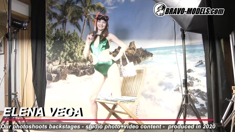 Bravo Models Media: 377 - ședință foto în culise - elena Vega, adult
