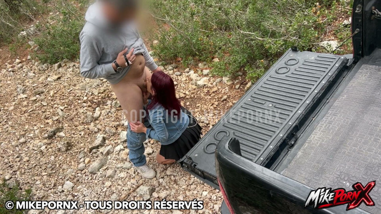 MikePornX: This Little Slut Goes Into the Forest to Get Fucked...