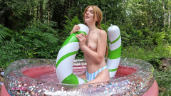 Destination Kat: Uppblåsbar flytpuck