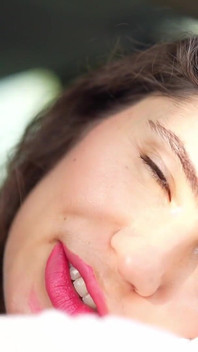 Naughty girl pink lipstick marks