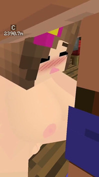 Minecraft el Jenny Mod follando Jenny en el coño y recibiendo una mamada