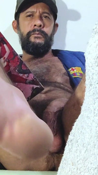 Fetish kaki santai - crot