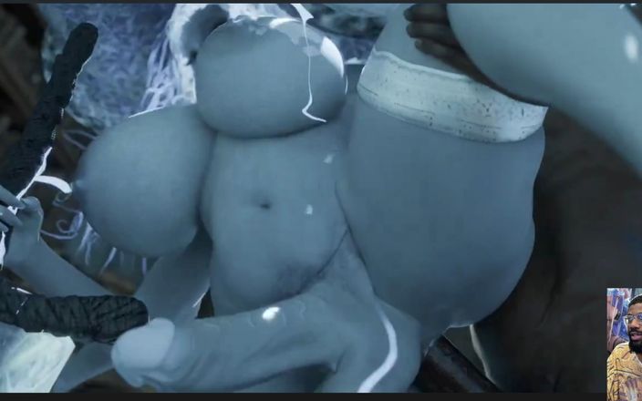 L6RD7BLU3 FUTA: 쪼이는 후장 구멍에 따먹히는 거유 후타 젖탱이 Ranni