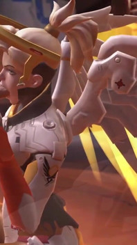 Pipe pitié. Overwatch, parodie