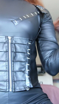 Cum for Leather Covered Body