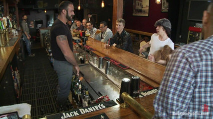 A Furry Gets Beaten and Gang Fucked at a Public Bar.